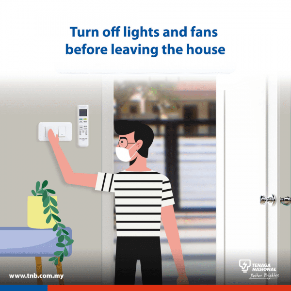 turn off lights